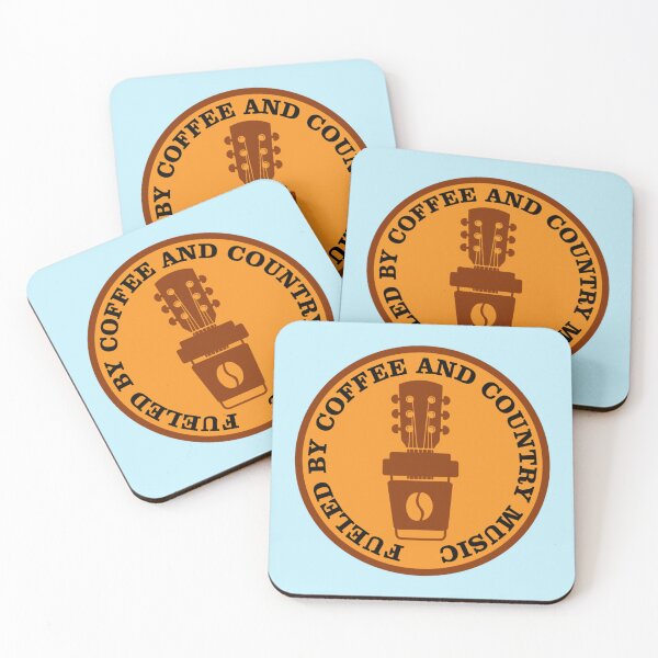 Item preview, Fuelled By Coffee And Country Music - It is enough to look for your design, we already have it. designed and sold by Theodore-Au.