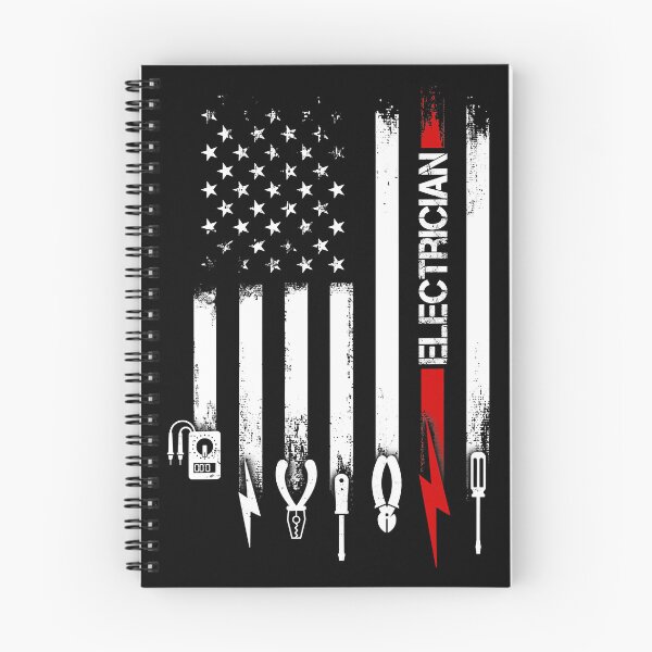 Item preview, Electrician American Flag designed and sold by SageTobias.