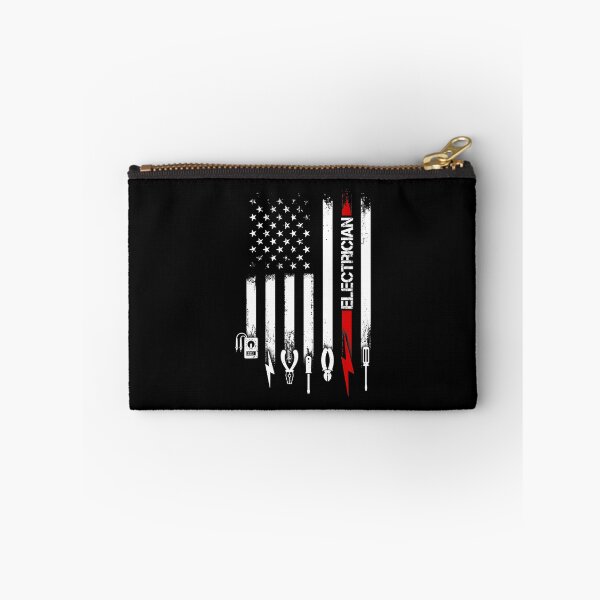 Item preview, Electrician American Flag designed and sold by SageTobias.