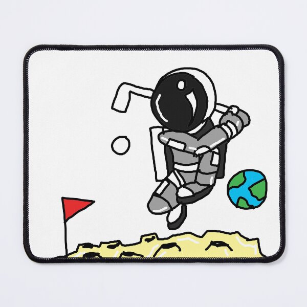Item preview, golf Exercise on the moon. designed and sold by kuikai123.
