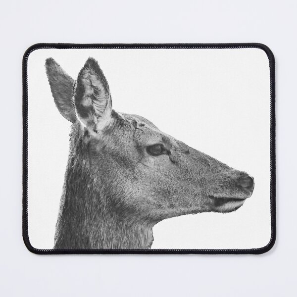 Item preview, Red Deer Hind in Black and White designed and sold by Dalyndigital Photography.