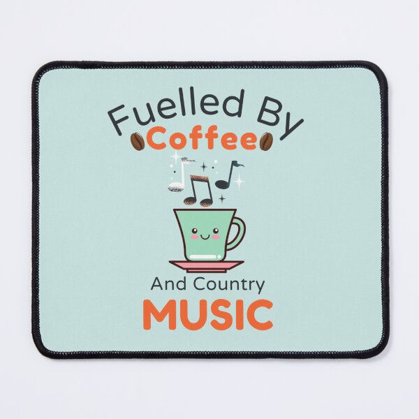 Item preview, Fuelled By Coffee And Country Music Saying designed and sold by Theodore-Au.