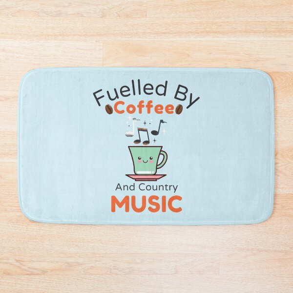Item preview, Fuelled By Coffee And Country Music  Saying   designed and sold by Theodore-Au.