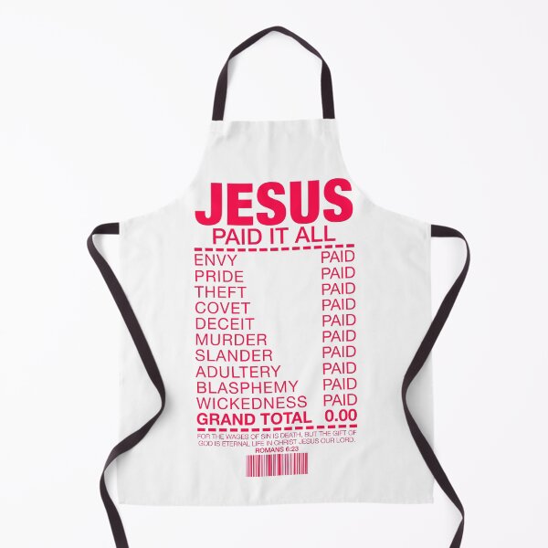 Item preview, Jesus Paid It All designed and sold by plushism.