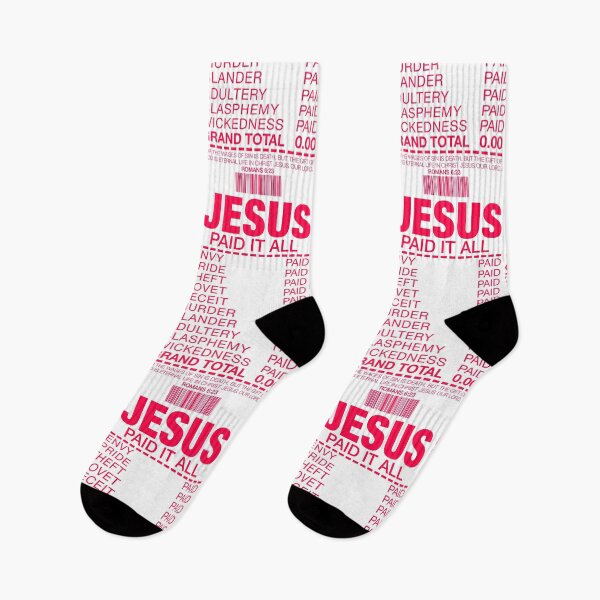 Item preview, Jesus Paid It All designed and sold by plushism.