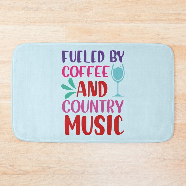 Item preview, Fuelled By Coffee And Country Music - The perfect gift for a country music fan        designed and sold by Theodore-Au.