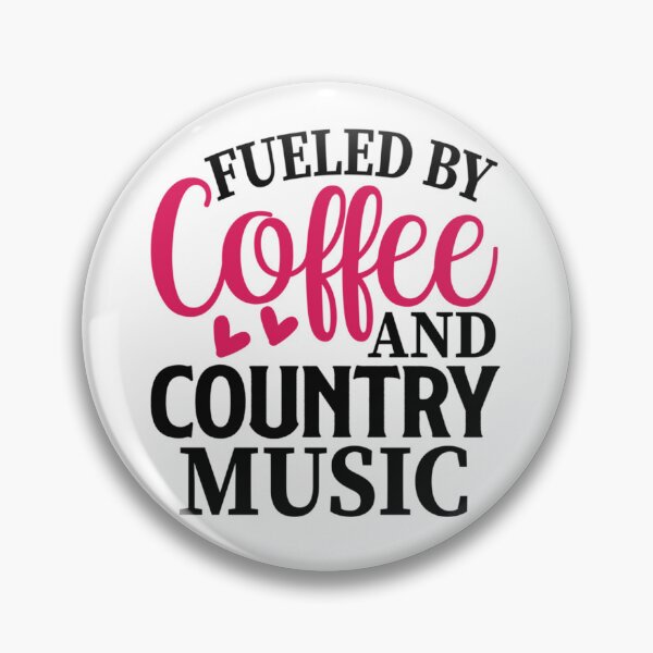 Item preview, fuelled by coffee and country music !    designed and sold by Theodore-Au.