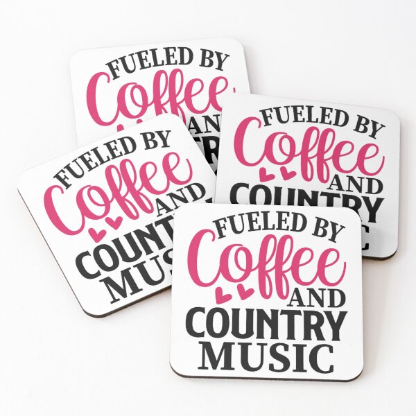 Item preview, fuelled by coffee and country music !    designed and sold by Theodore-Au.