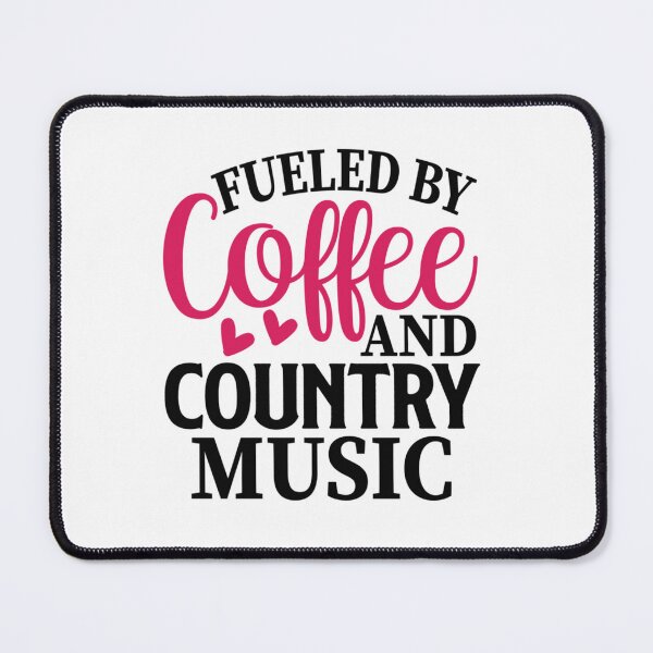 Item preview, fuelled by coffee and country music !    designed and sold by Theodore-Au.