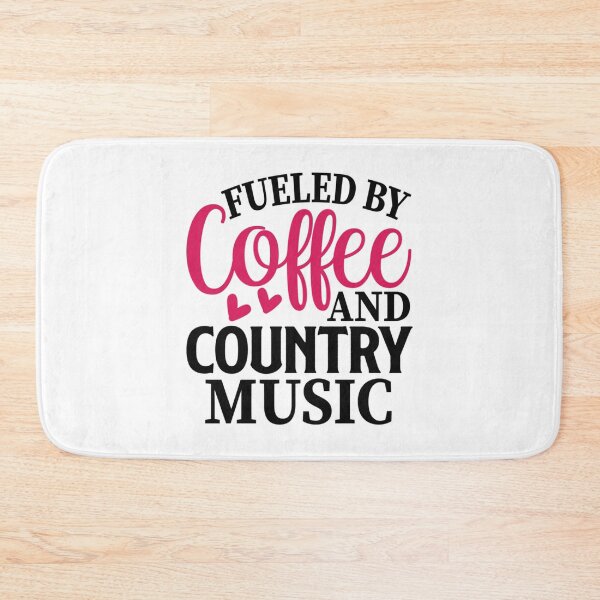 Item preview, fuelled by coffee and country music !    designed and sold by Theodore-Au.