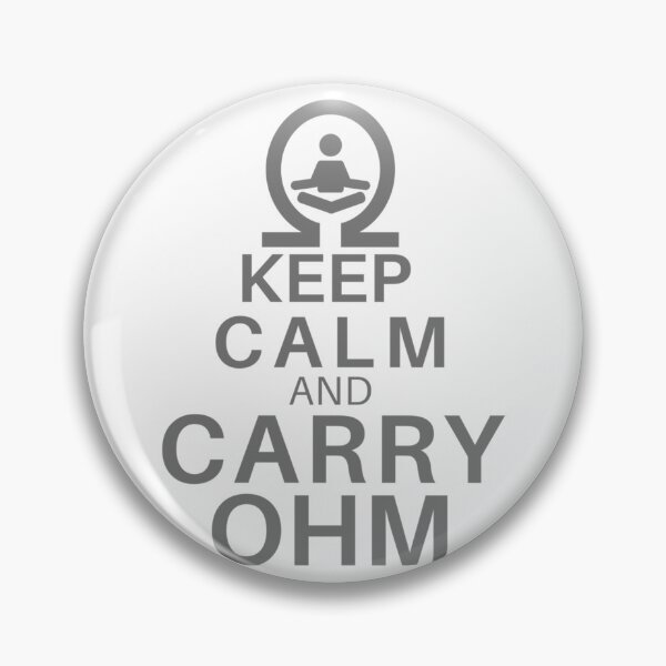 Item preview, Keep Calm and Carry Ohm    designed and sold by GCarlina.