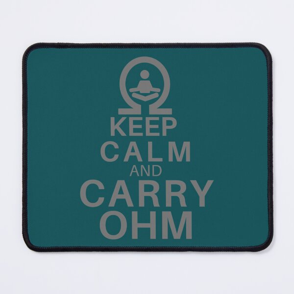 Item preview, Keep Calm and Carry Ohm designed and sold by GCarlina.