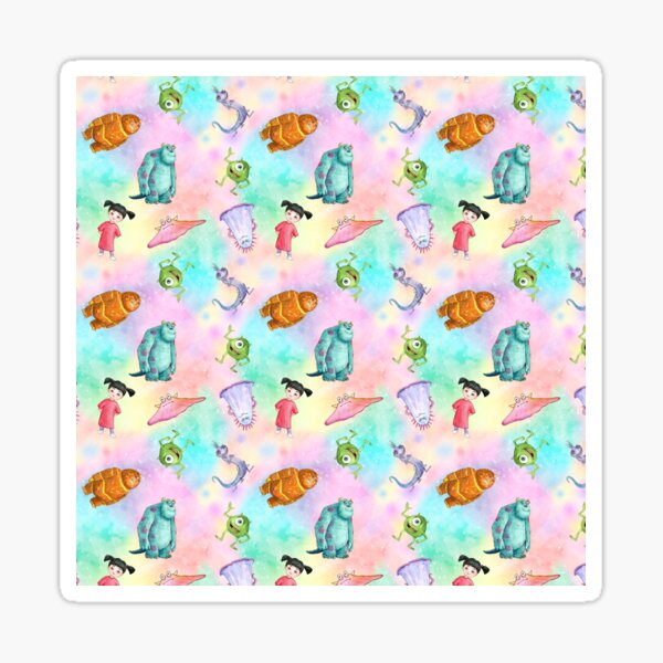 Monsters Inc Logo Essential T-Shirt Sticker