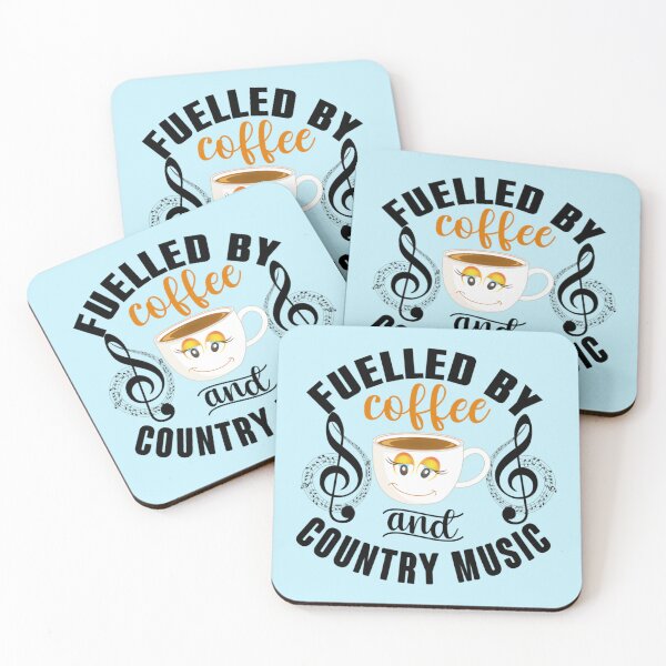 Item preview, Fuelled By Coffee And Country Music-Perfect Design For Coffee Lovers And Country Music Lovers  (2) designed and sold by Theodore-Au.