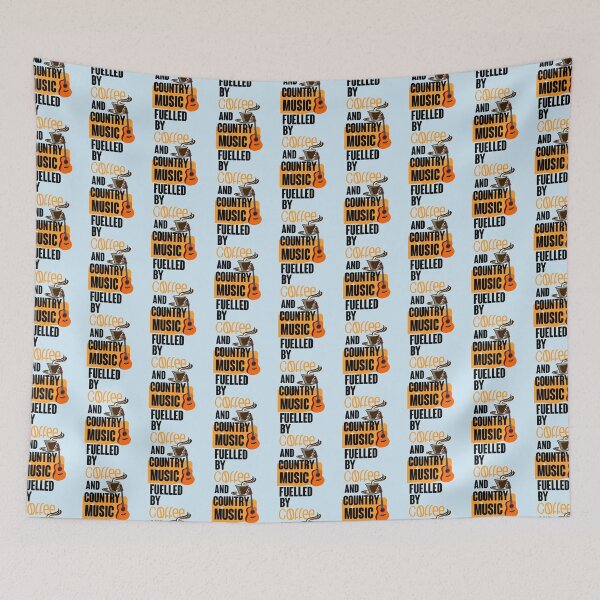 Item preview, Fuelled By Coffee And Country Music-Perfect Design For Coffee Lovers And Country Music Lovers  (1) designed and sold by Theodore-Au.