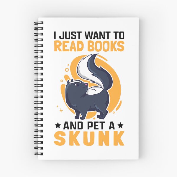 Item preview, Skunks and books skunk badger skunk designed and sold by madgrfx.