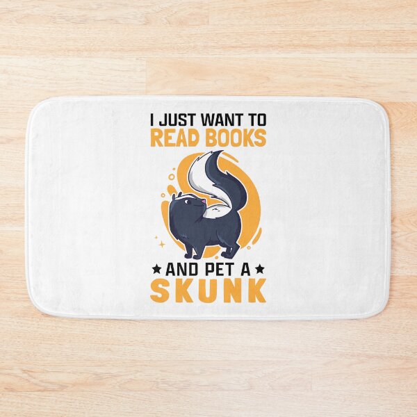 Item preview, Skunks and books skunk badger skunk designed and sold by madgrfx.
