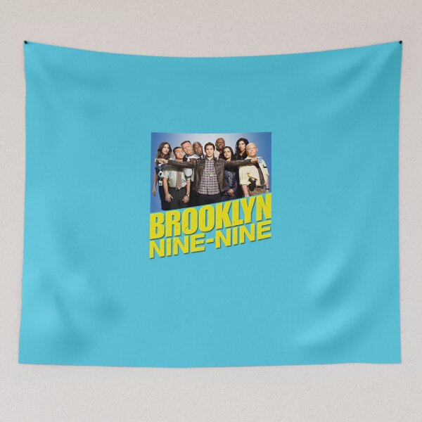 Item preview, Brooklyn Nine Nine 99 - Cast and Logo Essential T-Shirt designed and sold by MoritzMorch.