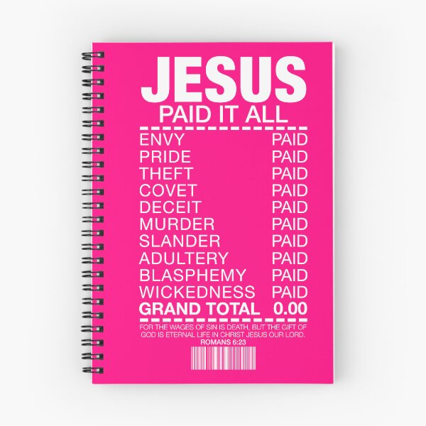 Item preview, Jesus Paid It All designed and sold by plushism.