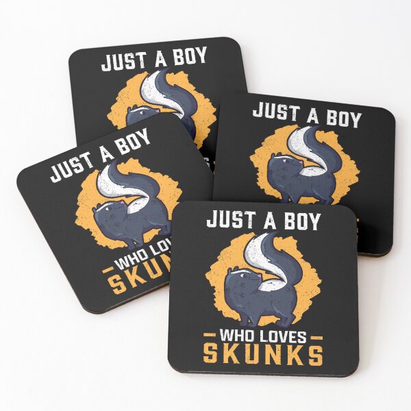 Item preview, Skunk Boy loves Stink Badger Skunk designed and sold by madgrfx.