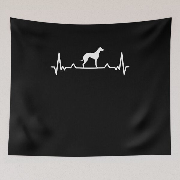 Item preview, Galgo Espanol Heartbeat Spanish Greyhound designed and sold by madgrfx.