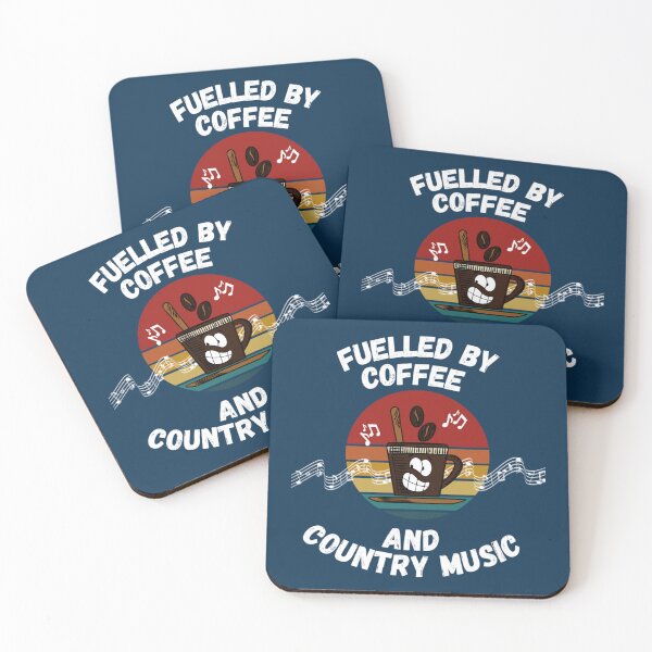 Item preview, Fuelled by Coffee and Country Music designed and sold by Theodore-Au.