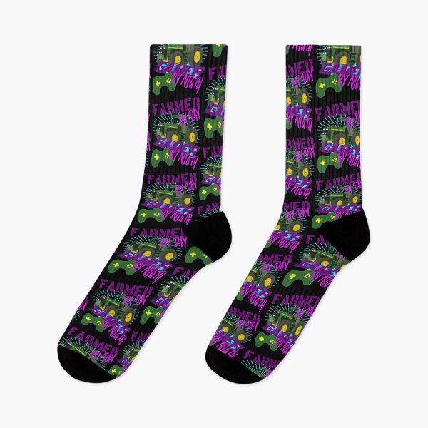 Item preview, Farmer By Day Gamer By Night designed and sold by printhappy4you.