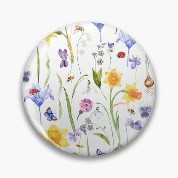 Item preview, All  Spring Flowers Meadow Pattern designed and sold by UtArt.