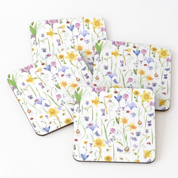 Item preview, All  Spring Flowers Meadow Pattern designed and sold by UtArt.