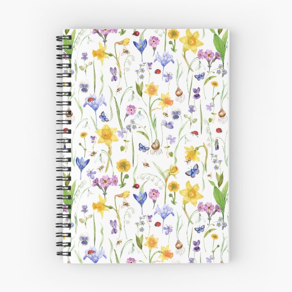 Item preview, All Spring Flowers Meadow Pattern designed and sold by UtArt.
