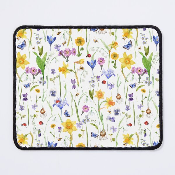Item preview, All Spring Flowers Meadow Pattern designed and sold by UtArt.