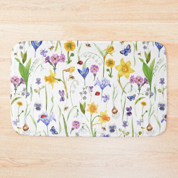 Item preview, All  Spring Flowers Meadow Pattern designed and sold by UtArt.