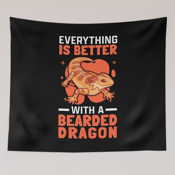 Item preview, Everything is better with bearded dragons bearded dragon designed and sold by madgrfx.