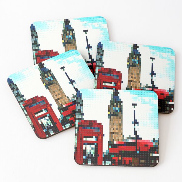 Item preview, London Streets Pixel Art designed and sold by ramazis.