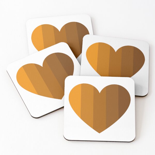 Item preview, Coffee Multicolored vertical stripes heart | lines and stripes pattern designed and sold by The-Meraki-Man.