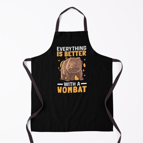 Item preview, Better with wombat Australia marsupial designed and sold by madgrfx.