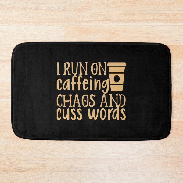 Item preview, Fuelled By Coffee And Country Music - I Run on Caffeing Chaos and Cuss Words   designed and sold by Theodore-Au.