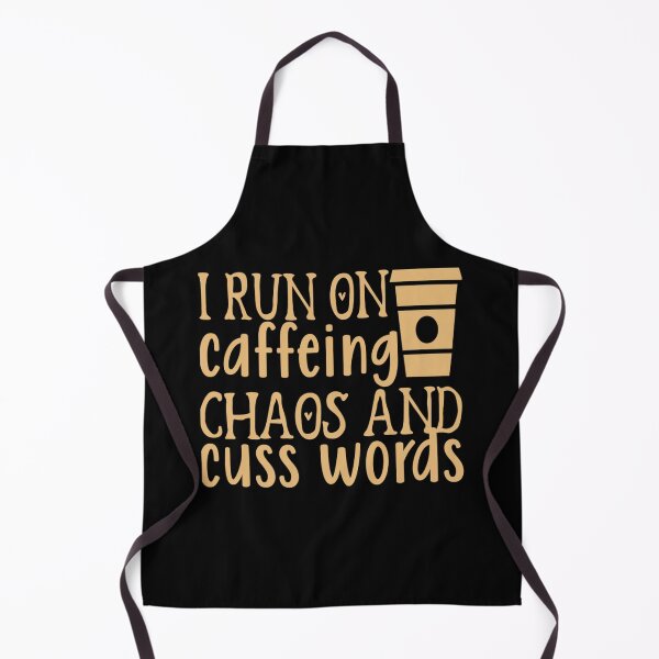 Item preview, Fuelled By Coffee And Country Music - I Run on Caffeing Chaos and Cuss Words designed and sold by Theodore-Au.
