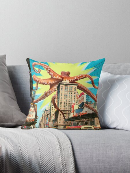 Item preview, Attack of the Octopus (in NYC) designed and sold by MsGonzalez.