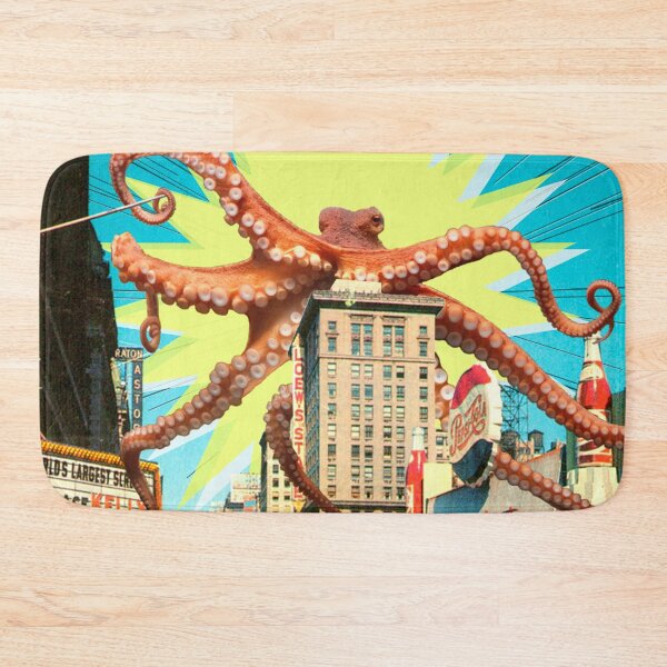 Item preview, Attack of the Octopus (in NYC) designed and sold by MsGonzalez.