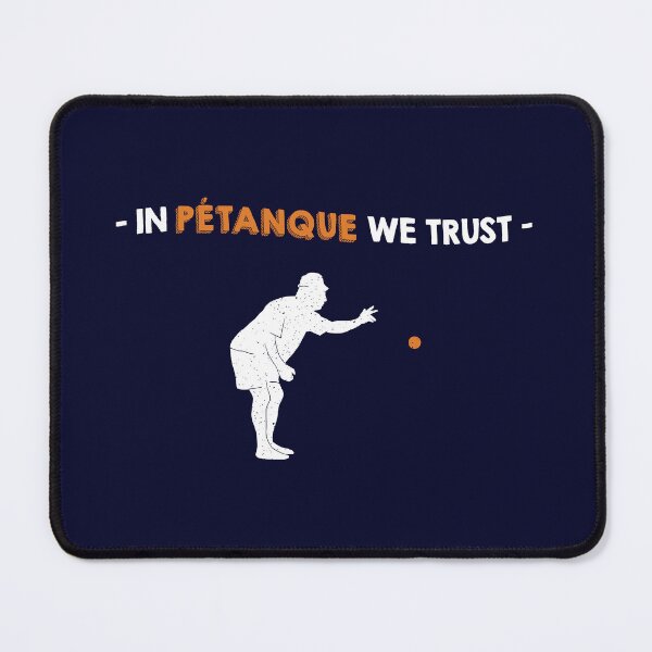 Item preview, In pétanque we trust - idée cadeau humour pétanque designed and sold by Print  Androïde.