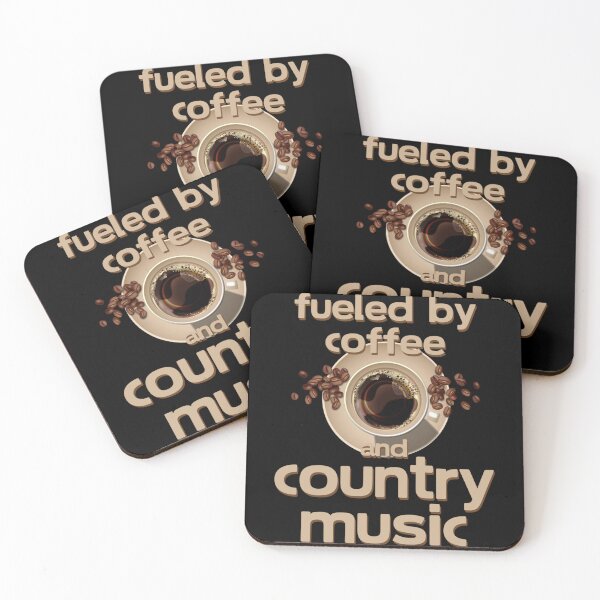 Item preview, Fuelled By Coffee And Country Music - It is enough to look for your design, we already have it.  (3) designed and sold by Theodore-Au.