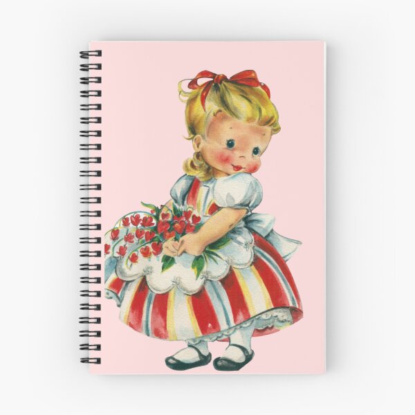 Item preview, Cute Vintage Girl designed and sold by Pinkmagenta.