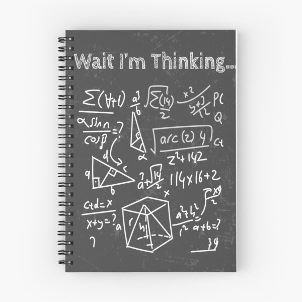 Item preview, Wait I’m Thinking - Math Lover designed and sold by FeeLnLivE.