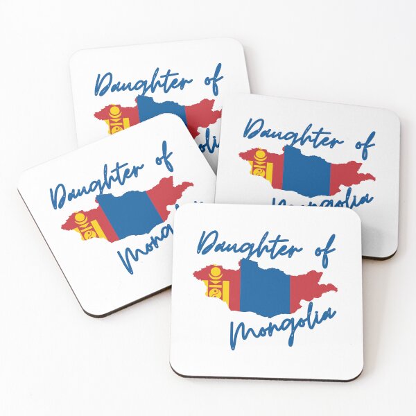 Item preview, Daughter of Mongolia Map Flag designed and sold by NovawayDirect.