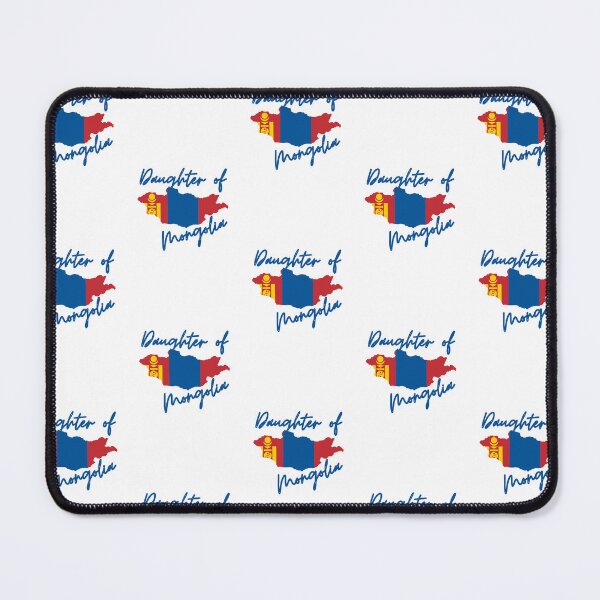 Item preview, Daughter of Mongolia Map Flag designed and sold by NovawayDirect.