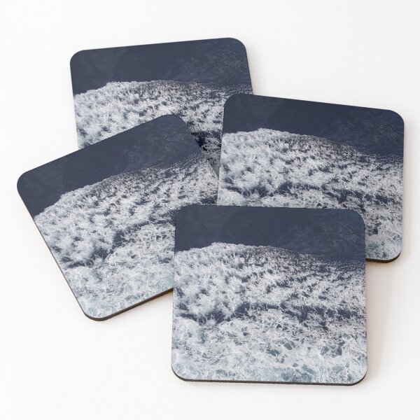 Item preview, Indigo Deep Azure Blue Ocean Waves  designed and sold by DiviaDesigns.
