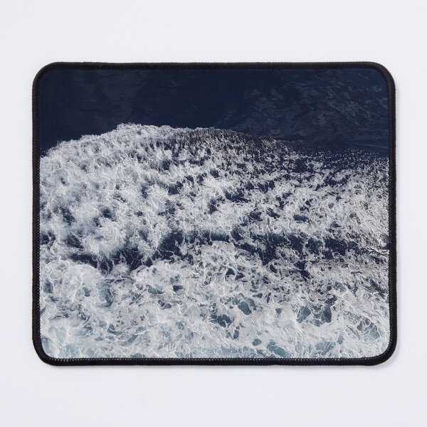 Item preview, Indigo Deep Azure Blue Ocean Waves  designed and sold by DiviaDesigns.
