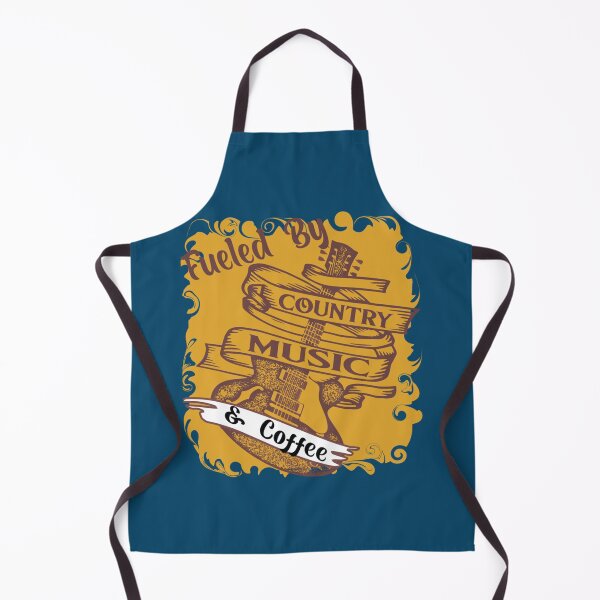 Item preview, fuelled by coffee and country music designed and sold by Theodore-Au.