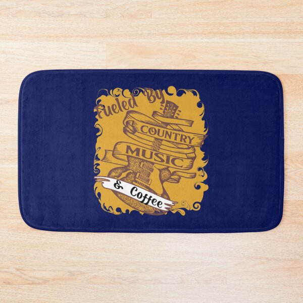 Item preview, fuelled by coffee and country music designed and sold by Theodore-Au.